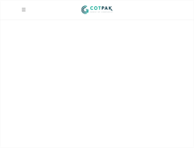 Tablet Screenshot of cotpak.com